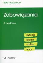 Okładka książki Zobowiązania Repetytoria Becka