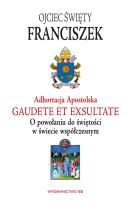 Okładka książki Adhortacja Apostolska. Gaudete et exsultate