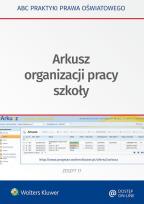 Okładka książki Arkusz organizacji pracy szkoły