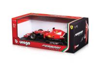 Opakowanie Bolid F1 Ferrari SF15-T Vettel 1:18 BBURAGO