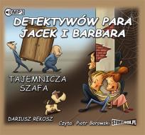 Okładka książki Detektywów para, Jacek i Barbara Tajemnicza szafa - Audiobook