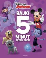 Okładka książki Disney Junior. Bajki 5 minut przed snem