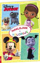 Okładka książki Disney Junior Naklejam i koloruję