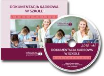 Okładka książki Dokumentacja kadrowa w szkole. Nauczyciele CD