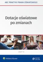 Okładka książki Dotacje oświatowe po zmianach