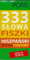 Okładka książki Fiszki na ostro. 333 słowa hiszpańskie