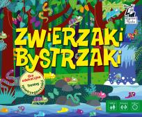 Okładka książki Gra edukacyjna Zwierzaki bystrzaki