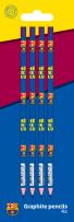 Opakowanie Grafitowy ołówek Barcelona 4w1 Blister
