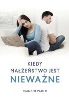 Okładka książki Kiedy małżeństwo jest nieważne