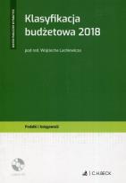 Okładka książki Klasyfikacja budżetowa 2018 + CD