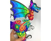 Opakowanie Kolorowanka 3D Smok