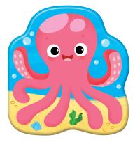 Okładka książki Książeczki kąpielowe: Ośmiornica Ala