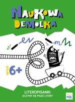 Okładka książki Literopisanki. Uczymy się pisać litery 6+
