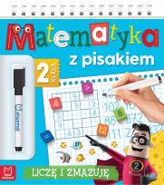 Okładka książki Matematyka z pisakiem. Klasa 2 Liczę i zmazuję