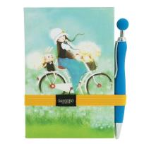 Opakowanie Miękki notes z długopisem - Summertime