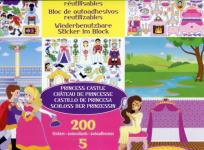 Opakowanie Naklejki wielokrotnego użytku Zamek księżniczki