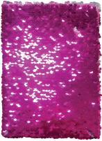 Opakowanie Notatnik cekinowy różowy