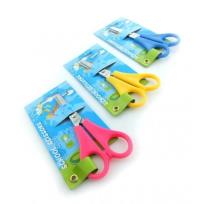 Opakowanie Nożyczki szkolne z linijką 13,5cm LAMBO