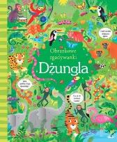 Okładka książki Obrazkowe zgadywanki. Dżungla