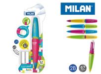 Opakowanie Ołówek mechaniczny Milan Capsule Mix 2B 0,7 mm
