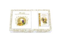 Okładka książki Pamiątka I Komunii Świętej z modlitewnikiem