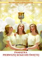 Okładka książki Pamiątka Pierwszej Komunii  Świętej