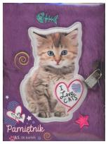 Opakowanie Pamiętnik z kłódką My Litlle Friend 6 kotek