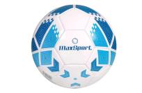 Opakowanie Piłka nożna Max Sport biało-niebieska
