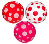 Opakowanie Piłka PVC 230 MM - Grochy