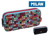 Opakowanie Piórnik MILAN 3-komorowy SUPER HEROES WORDS LETTERS