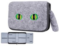 Opakowanie Piórnik szkolny WAR-418 Szary Kot WARTA