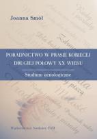 Okładka książki Poradnictwo w prasie kobiecej drugiej połowy XX wieku Studium genologiczne