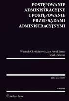 Okładka książki Postępowanie administracyjne i postępowanie przed sądami administracyjnymi