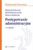 Okładka książki Postępowanie administracyjne