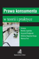 Okładka książki Prawa konsumenta w teorii i praktyce