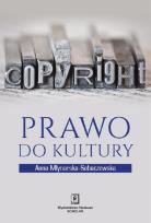 Okładka książki Prawo do kultury