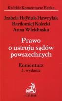 Okładka książki Prawo o ustroju sądów powszechnych Komentarz