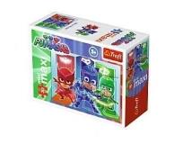 Opakowanie Puzzle 20 miniMaxi - Pidżamersi i pojazdy 4 TREFL