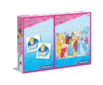 Opakowanie Puzzle Księżniczki 60 + Memo