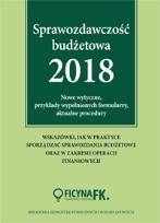 Okładka książki Sprawozdawczość budżetowa 2018