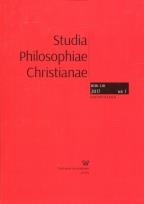 Opakowanie Studia Philosophiae Christianae 2017/1