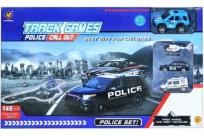 Opakowanie Tor samochodowy metalowy policja