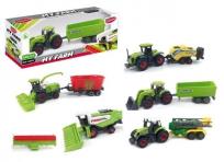 Okładka książki Traktor metalowy Moje ranczo 17cm