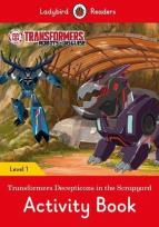 Opakowanie Transformers: Decepticons in the Scrapyard Activity Book Ladybird Readers Level 1