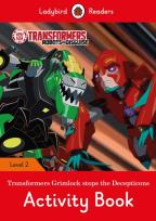 Opakowanie Transformers: Grimlock Stops the Decepticons Activity Book Ladybird Readers Level 2