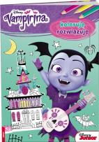 Okładka książki Vampirina Koloruję rozwiązuję