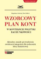Okładka książki Wzorcowy plan kont w kontekście polityki rachunkowości