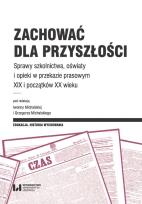 Okładka książki Zachować dla przyszłości