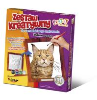 Okładka książki Zestaw Kreatywny do malowania - Maine Coon