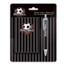 Opakowanie Zestaw pamiętnik z długopisem Football
